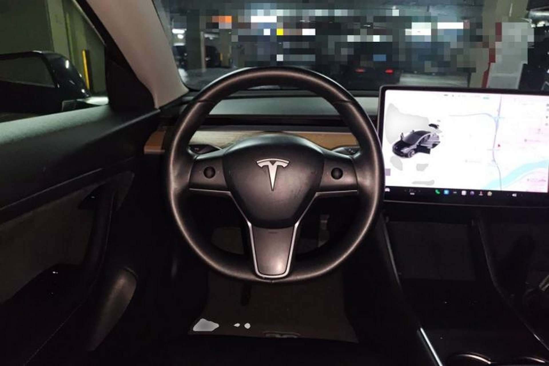 Used Tesla Model 3 2020 Standard Range Rear-Wheel Drive Upgraded Version Steering Wheel