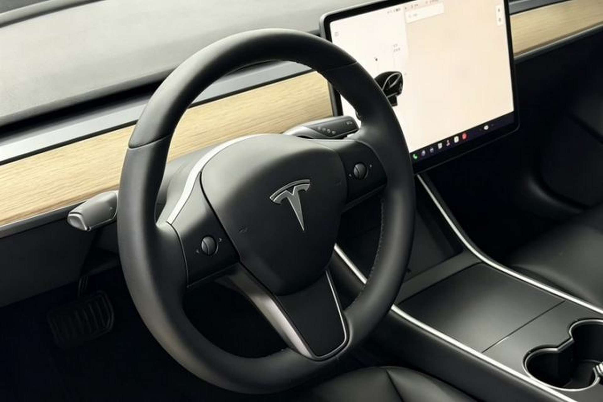 Used Tesla Model 3 2020 Revised Version Standard Range Rear-Wheel Drive – Upgraded Edition Steering Wheel