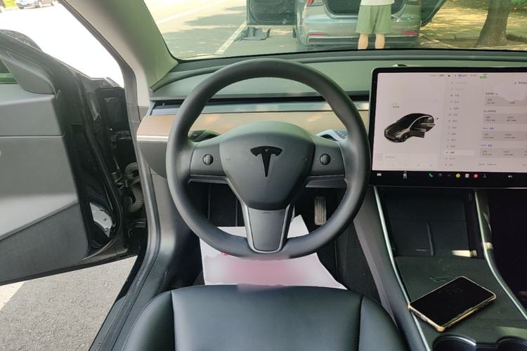 Used Tesla Model 3 2020 Revised Version Standard Range Rear-Wheel Drive – Upgraded Edition Steering Wheel