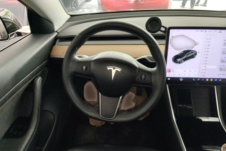 Used Tesla Model 3 2020 Refreshed Version Long-Range Rear-Wheel Drive Steering Wheel