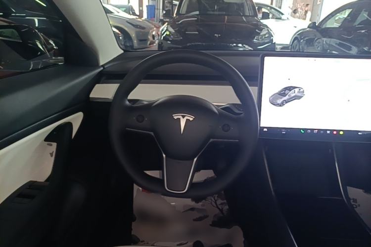 Used Tesla Model 3 2020 Long-Range Rear-Wheel-Drive Version Steering Wheel