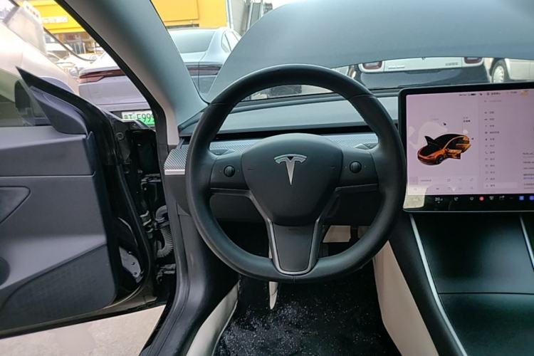 Used Tesla Model 3 2020 Standard Range Rear-Wheel Drive Upgraded Version Steering Wheel