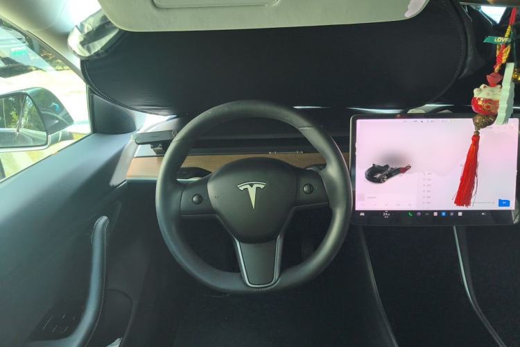 Used Tesla Model 3 2020 Standard Range Rear-Wheel Drive Upgraded Version Steering Wheel