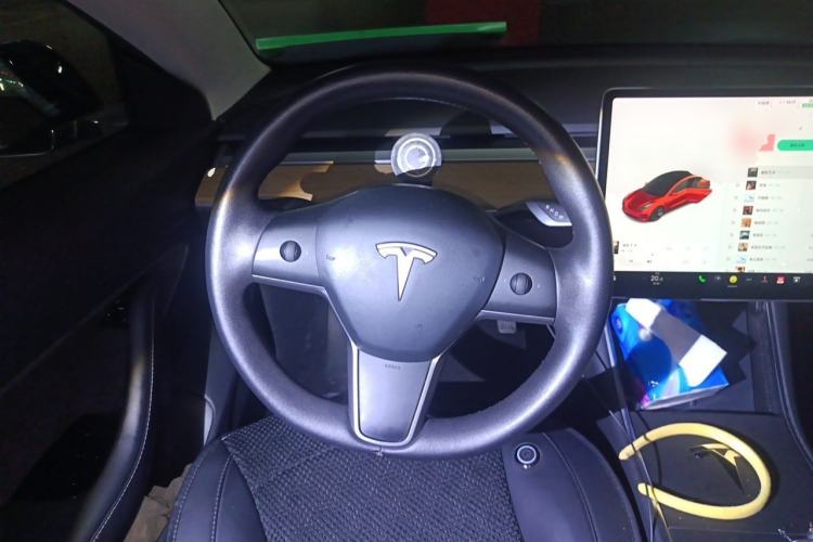 Used Tesla Model 3 2020 Standard Range Rear-Wheel Drive Upgraded Version Steering Wheel