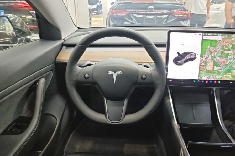 Used Tesla Model 3 2020 Refreshed Version Long-Range Rear-Wheel Drive Steering Wheel