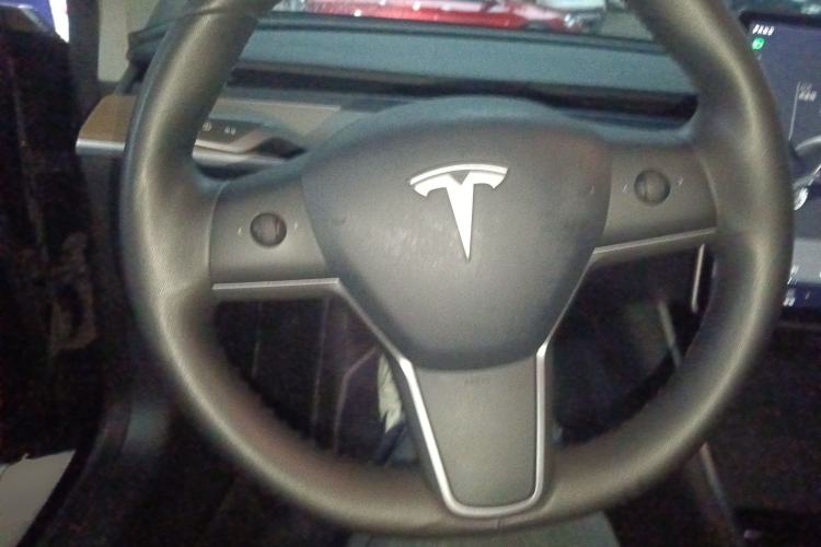 Used Tesla Model 3 2020 Long-Range Rear-Wheel-Drive Version Steering Wheel