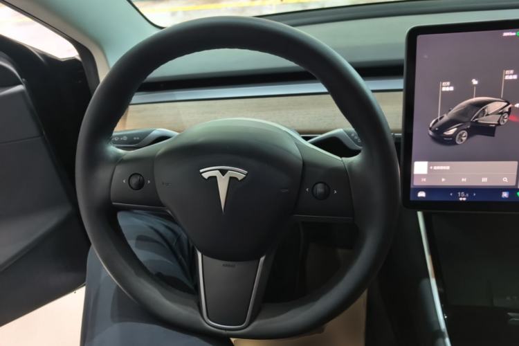 Used Tesla Model 3 2020 Standard Range Rear-Wheel Drive Upgraded Version Steering Wheel