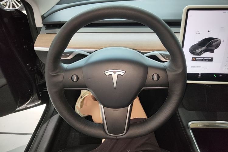 Used Tesla Model 3 2020 Refreshed Version Long-Range Rear-Wheel Drive Steering Wheel