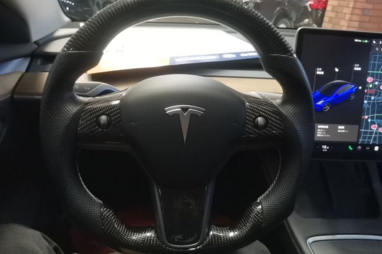 Used Tesla Model 3 2020 Standard Range Rear-Wheel Drive Upgraded Version Steering Wheel