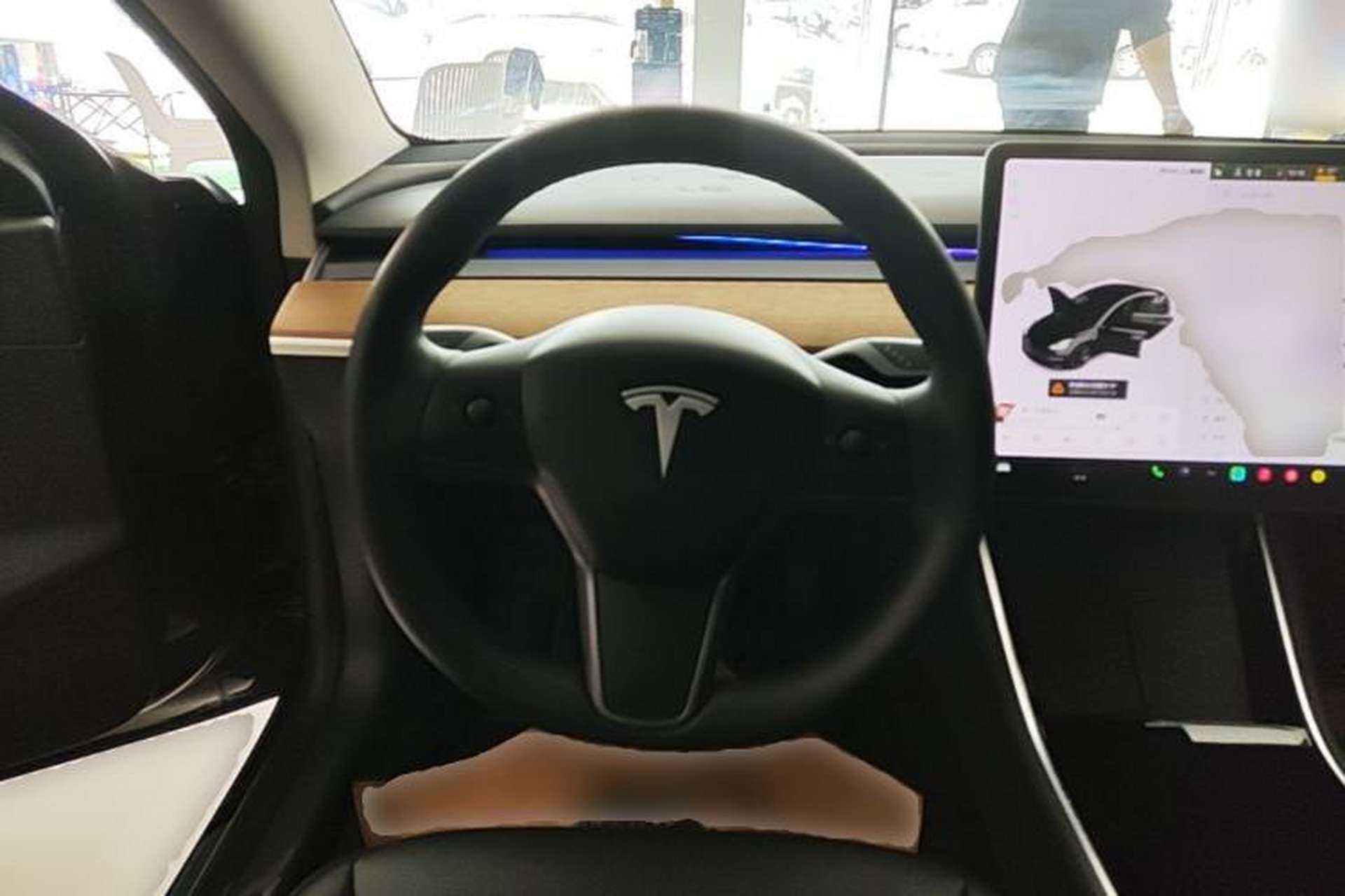 Used Tesla Model 3 2020 Standard Range Rear-Wheel Drive Upgraded Version Steering Wheel