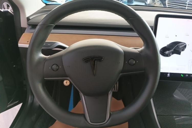 Used Tesla Model 3 2020 Standard Range Rear-Wheel Drive Upgraded Version Steering Wheel