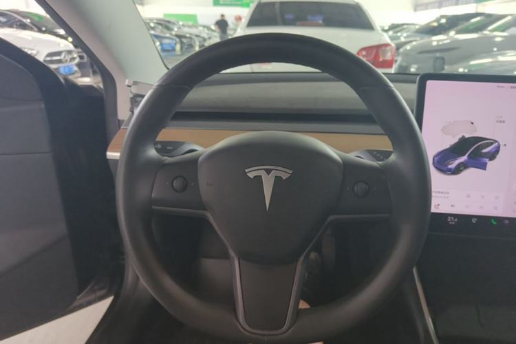 Used Tesla Model 3 2020 Standard Range Rear-Wheel Drive Upgraded Version Steering Wheel