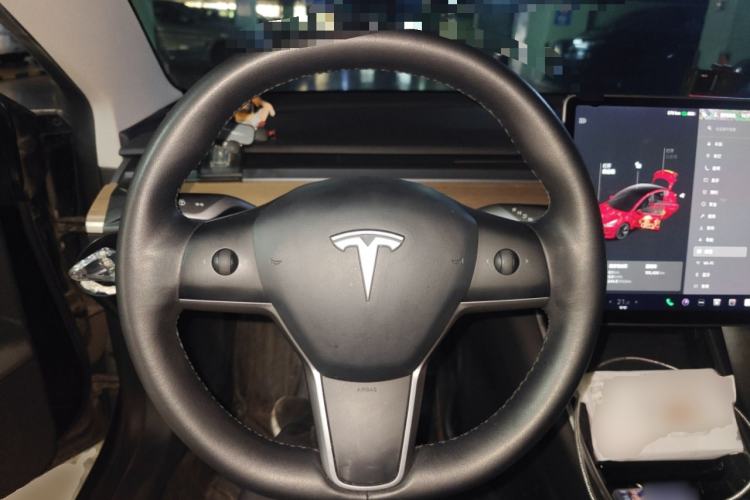Used Tesla Model 3 2020 Refreshed Version Long-Range Rear-Wheel Drive Steering Wheel