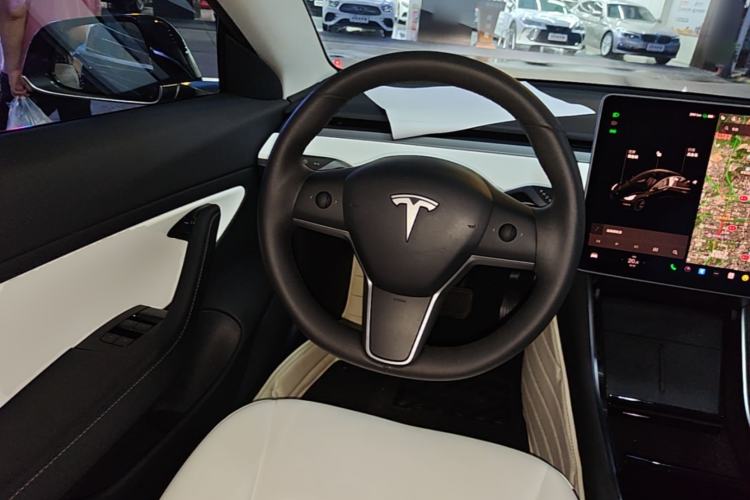 Used Tesla Model 3 2020 Revised Version Standard Range Rear-Wheel Drive – Upgraded Edition Steering Wheel