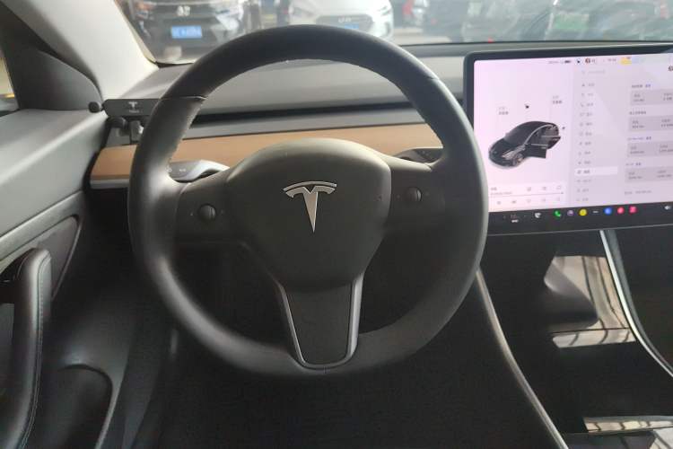 Used Tesla Model 3 2020 Revised Version Standard Range Rear-Wheel Drive – Upgraded Edition Steering Wheel