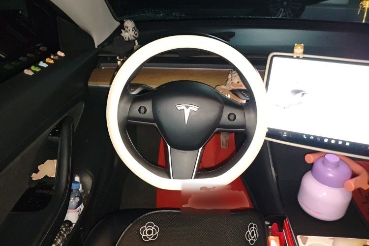 Used Tesla Model 3 2020 Refreshed Version Long-Range Rear-Wheel Drive Steering Wheel