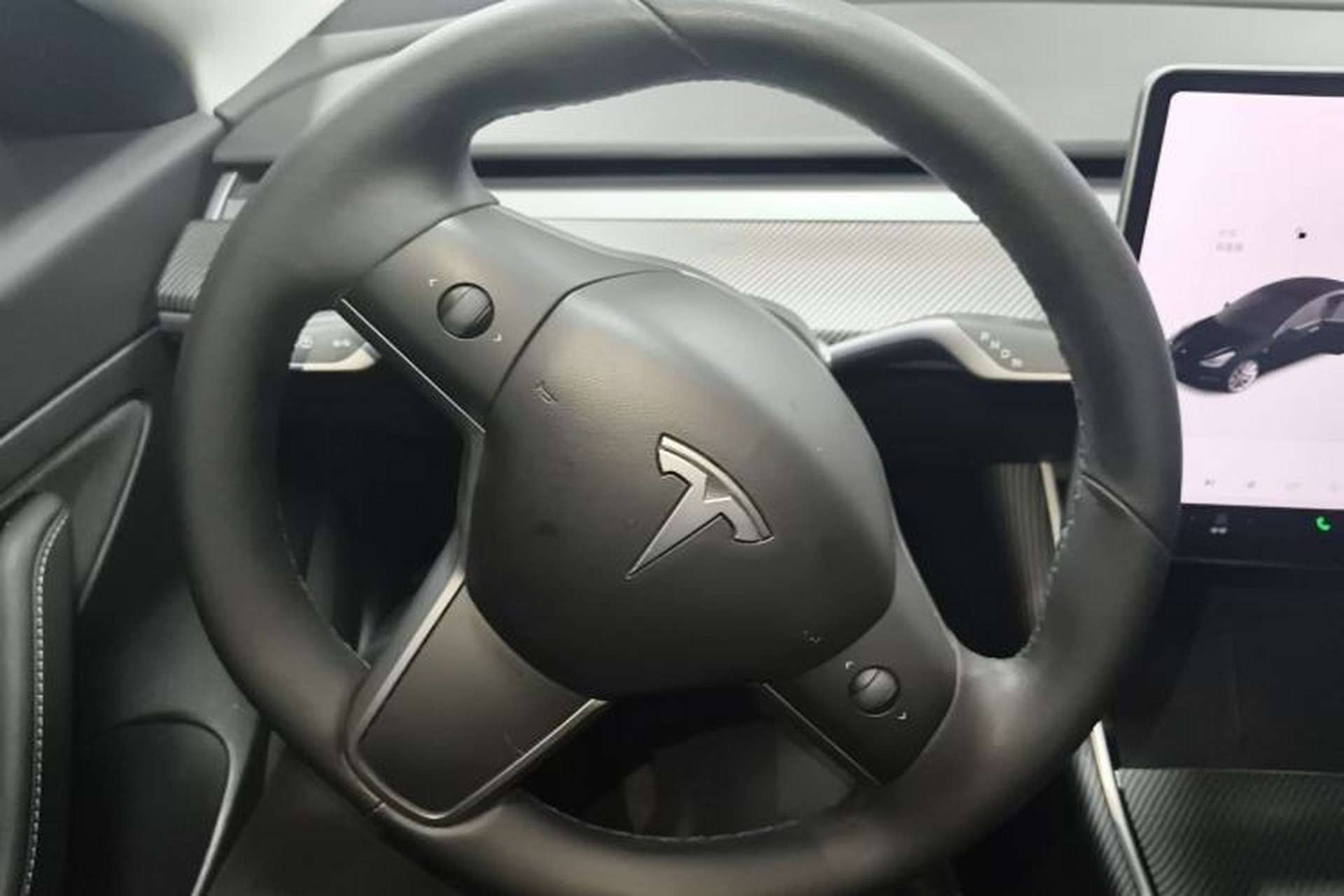 Used Tesla Model 3 2020 Standard Range Rear-Wheel Drive Upgraded Version Steering Wheel