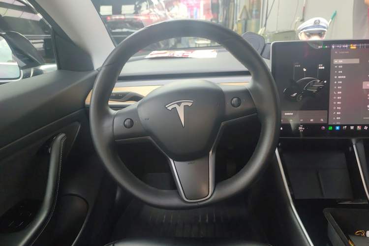 Used Tesla Model 3 2020 Standard Range Rear-Wheel Drive Upgraded Version Steering Wheel