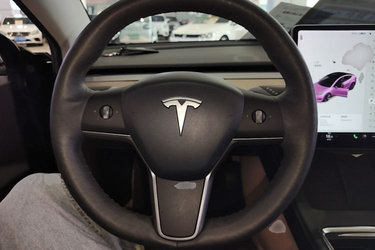 Used Tesla Model 3 2020 Revised Version Standard Range Rear-Wheel Drive – Upgraded Edition Steering Wheel
