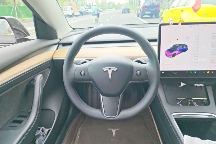 Used Tesla Model 3 2020 Refreshed Version Long-Range Rear-Wheel Drive Steering Wheel