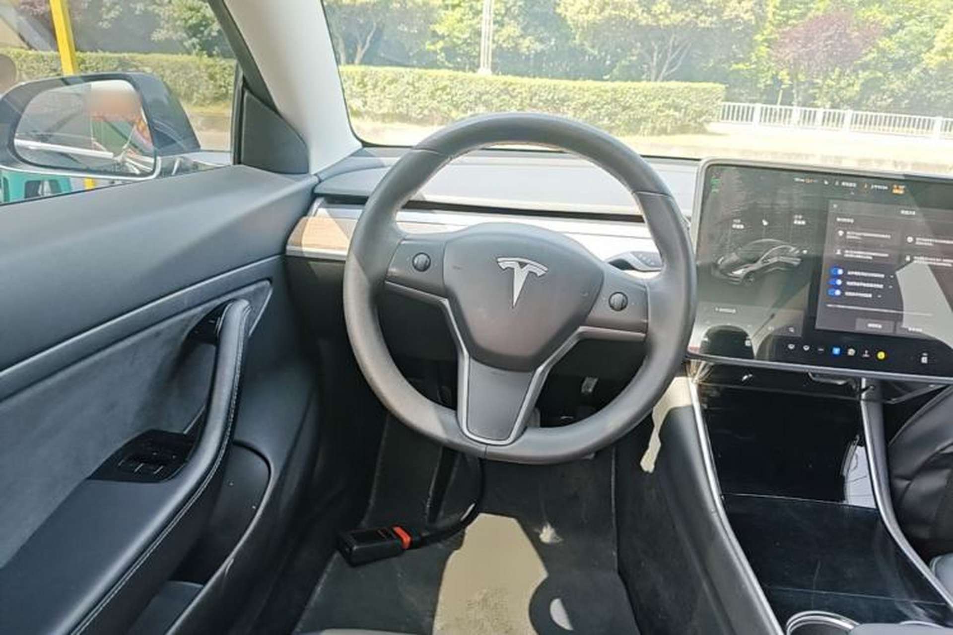 Used Tesla Model 3 2020 Standard Range Rear-Wheel Drive Upgraded Version Steering Wheel