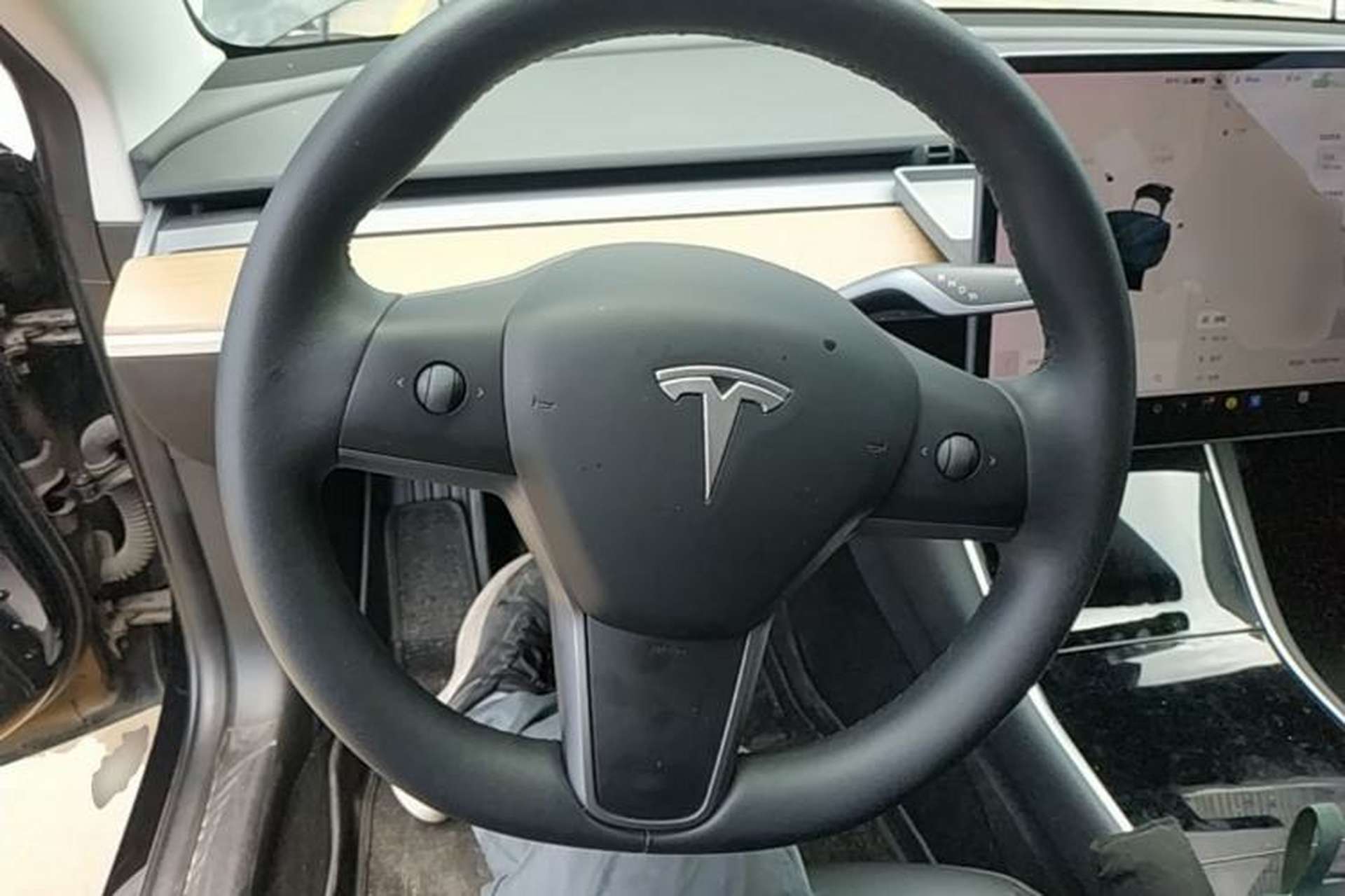 Used Tesla Model 3 2020 Revised Version Standard Range Rear-Wheel Drive – Upgraded Edition Steering Wheel