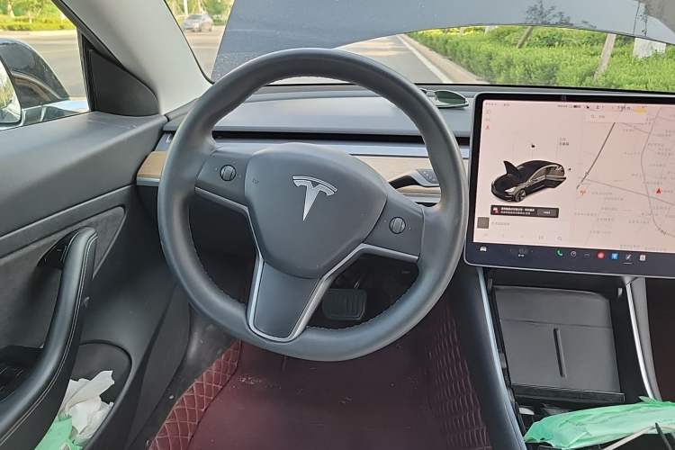 Used Tesla Model 3 2020 Revised Version Standard Range Rear-Wheel Drive – Upgraded Edition Steering Wheel