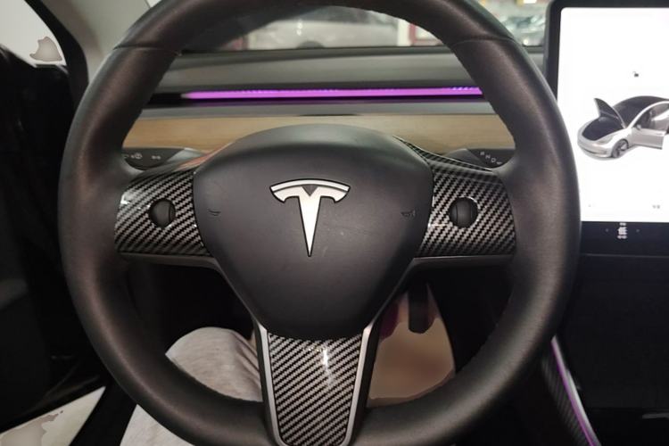 Used Tesla Model 3 2020 Standard Range Rear-Wheel Drive Upgraded Version Steering Wheel