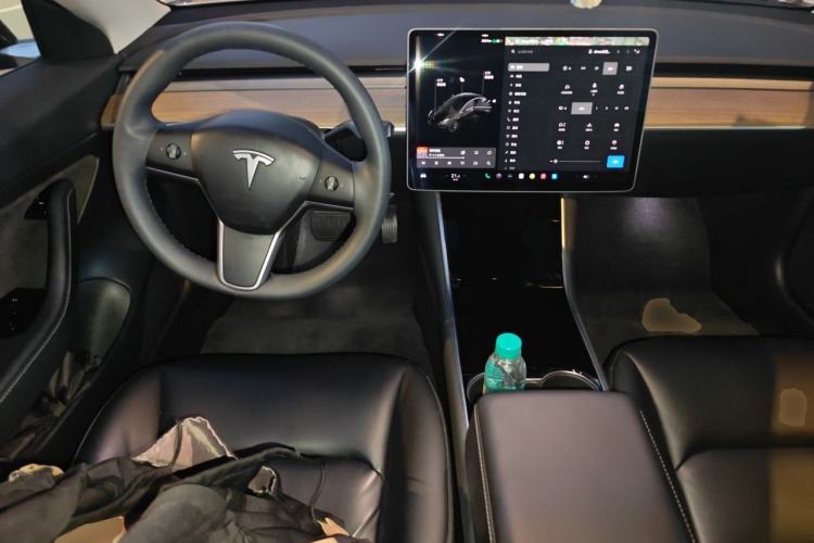 Used Tesla Model 3 2020 Long-Range Rear-Wheel-Drive Version Steering Wheel