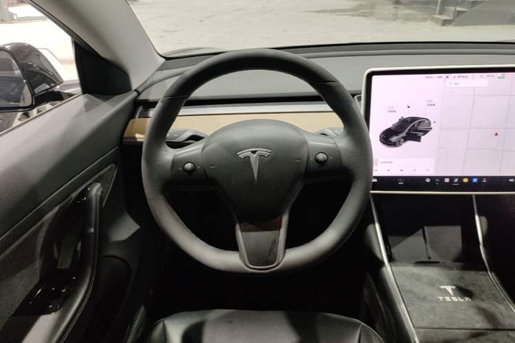 Used Tesla Model 3 2020 Refreshed Version Long-Range Rear-Wheel Drive Steering Wheel