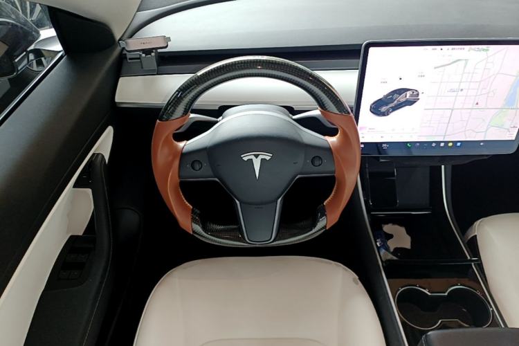 Used Tesla Model 3 2020 Standard Range Rear-Wheel Drive Upgraded Version Steering Wheel