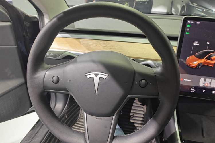 Used Tesla Model 3 2020 Revised Version Standard Range Rear-Wheel Drive – Upgraded Edition Steering Wheel