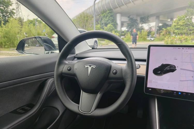 Used Tesla Model 3 2020 Refreshed Version Long-Range Rear-Wheel Drive Steering Wheel