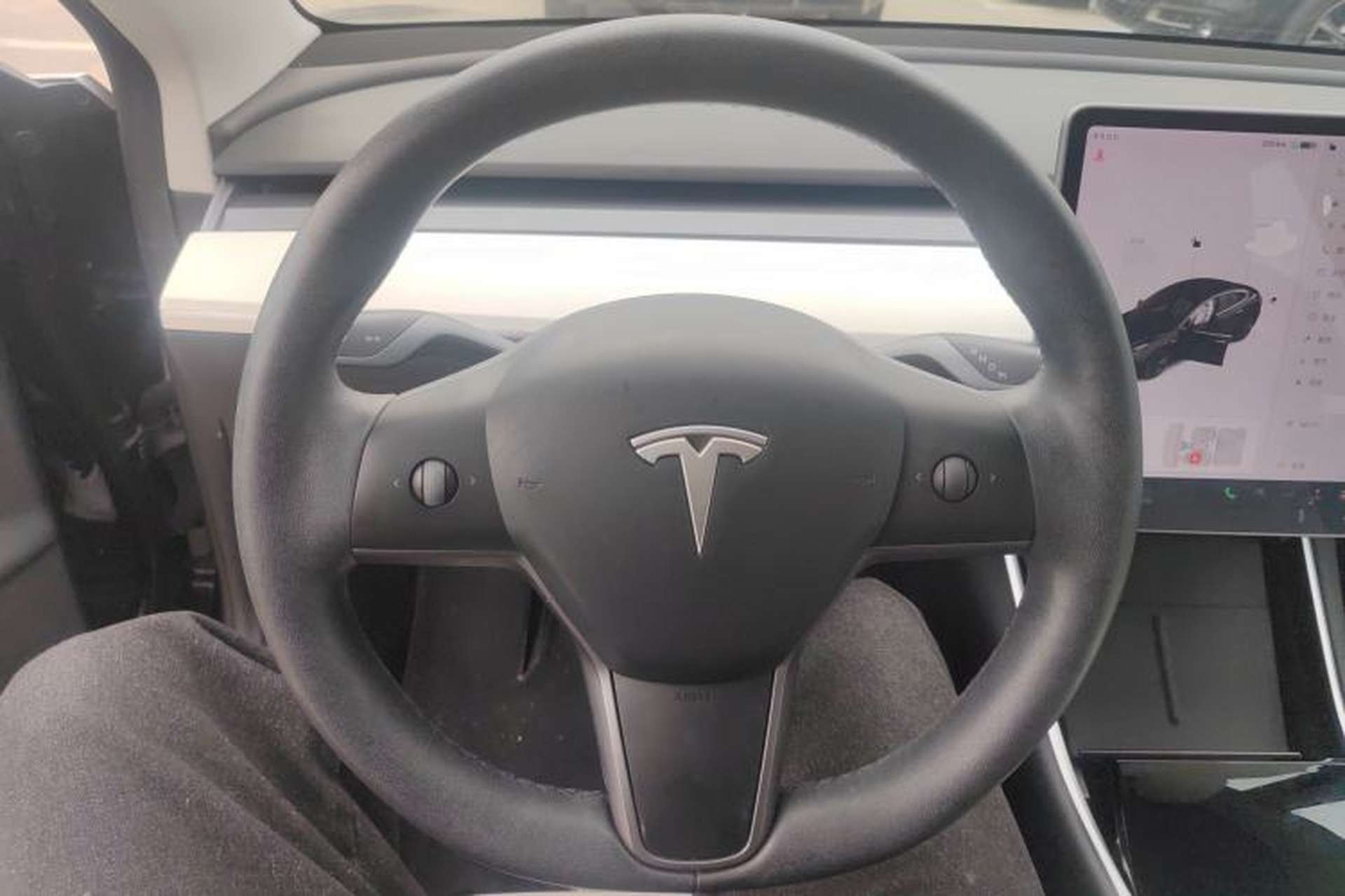 Used Tesla Model 3 2020 Revised Version Standard Range Rear-Wheel Drive – Upgraded Edition Steering Wheel