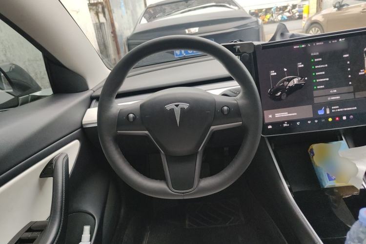 Used Tesla Model 3 2020 Standard Range Rear-Wheel Drive Upgraded Version Steering Wheel