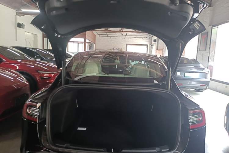 Used Tesla Model 3 2020 Long-Range Rear-Wheel-Drive Version Trunk