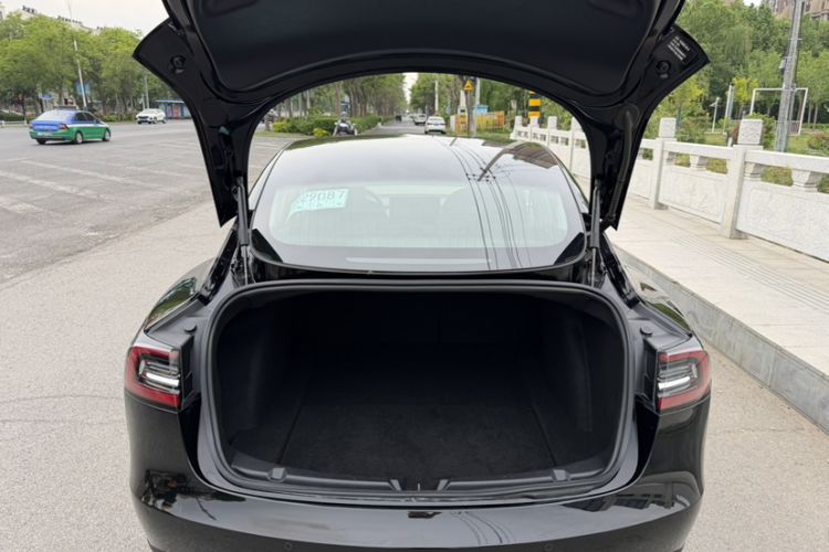 Used Tesla Model 3 2020 Revised Version Standard Range Rear-Wheel Drive – Upgraded Edition Trunk