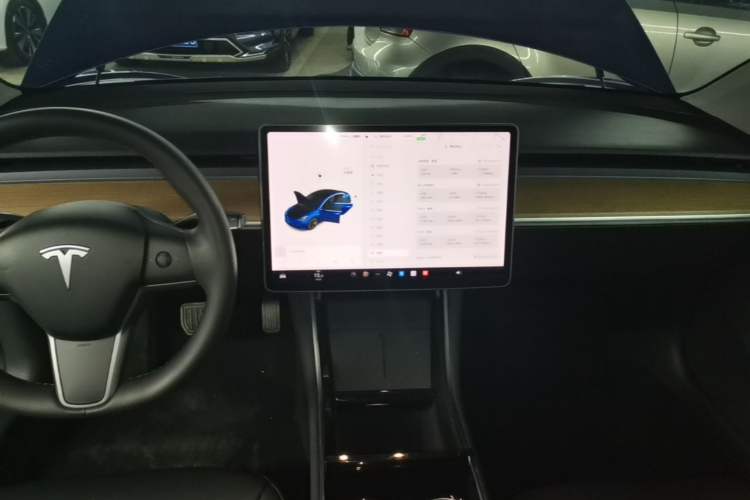 Used Tesla Model 3 2020 Revised Version Standard Range Rear-Wheel Drive – Upgraded Edition Audio And AC Panel