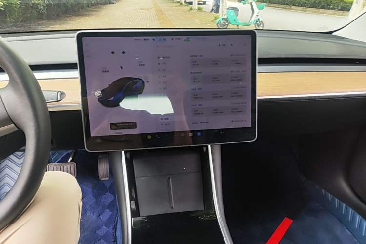 Used Tesla Model 3 2020 Refreshed Version Long-Range Rear-Wheel Drive Audio And AC Panel