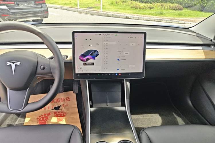 Used Tesla Model 3 2020 Revised Version Standard Range Rear-Wheel Drive – Upgraded Edition Audio And AC Panel