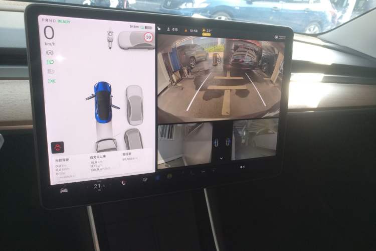 Used Tesla Model 3 2020 Revised Version Standard Range Rear-Wheel Drive – Upgraded Edition Audio And AC Panel
