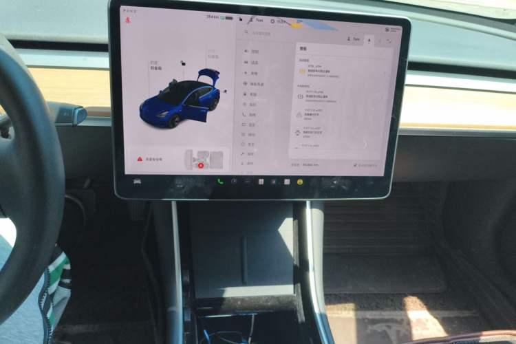 Used Tesla Model 3 2020 Revised Version Standard Range Rear-Wheel Drive – Upgraded Edition Audio And AC Panel