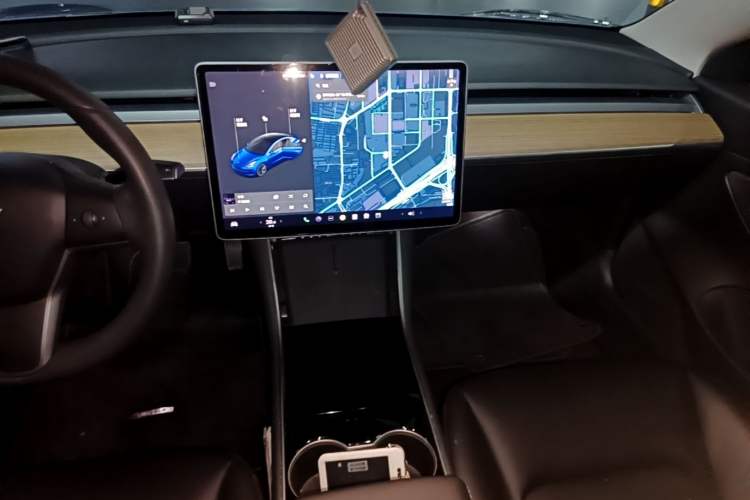 Used Tesla Model 3 2020 Refreshed Version Long-Range Rear-Wheel Drive Audio And AC Panel