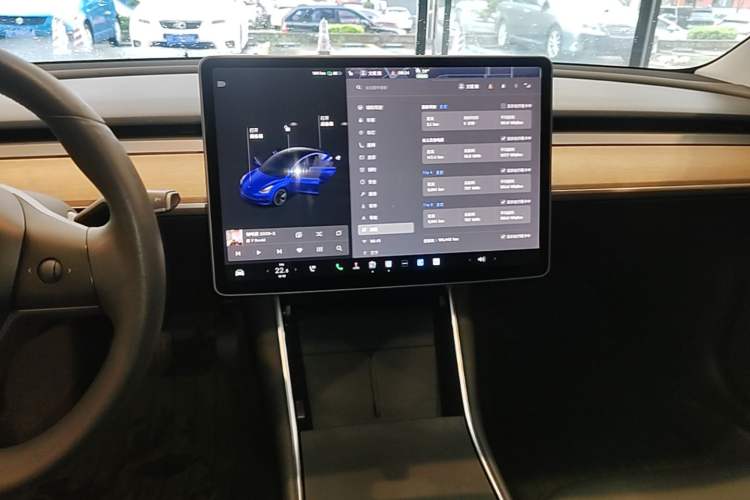 Used Tesla Model 3 2020 Revised Version Standard Range Rear-Wheel Drive – Upgraded Edition Audio And AC Panel