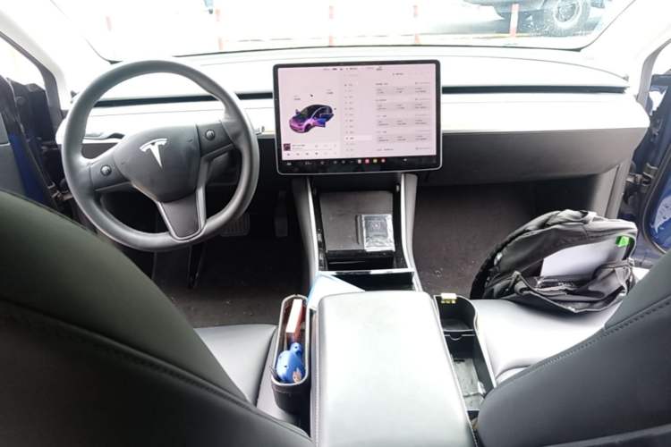 Used Tesla Model 3 2020 Revised Version Standard Range Rear-Wheel Drive – Upgraded Edition Center Console