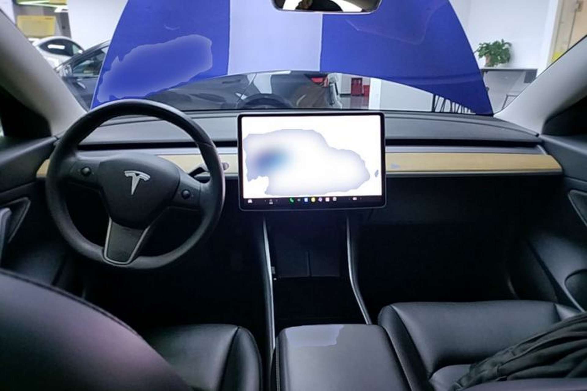Used Tesla Model 3 2020 Standard Range Rear-Wheel Drive Upgraded Version Center Console