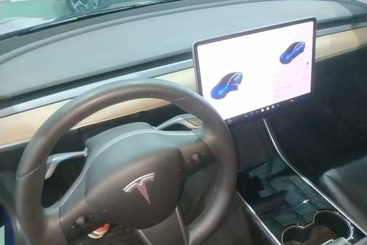 Used Tesla Model 3 2020 Standard Range Rear-Wheel Drive Upgraded Version Center Console