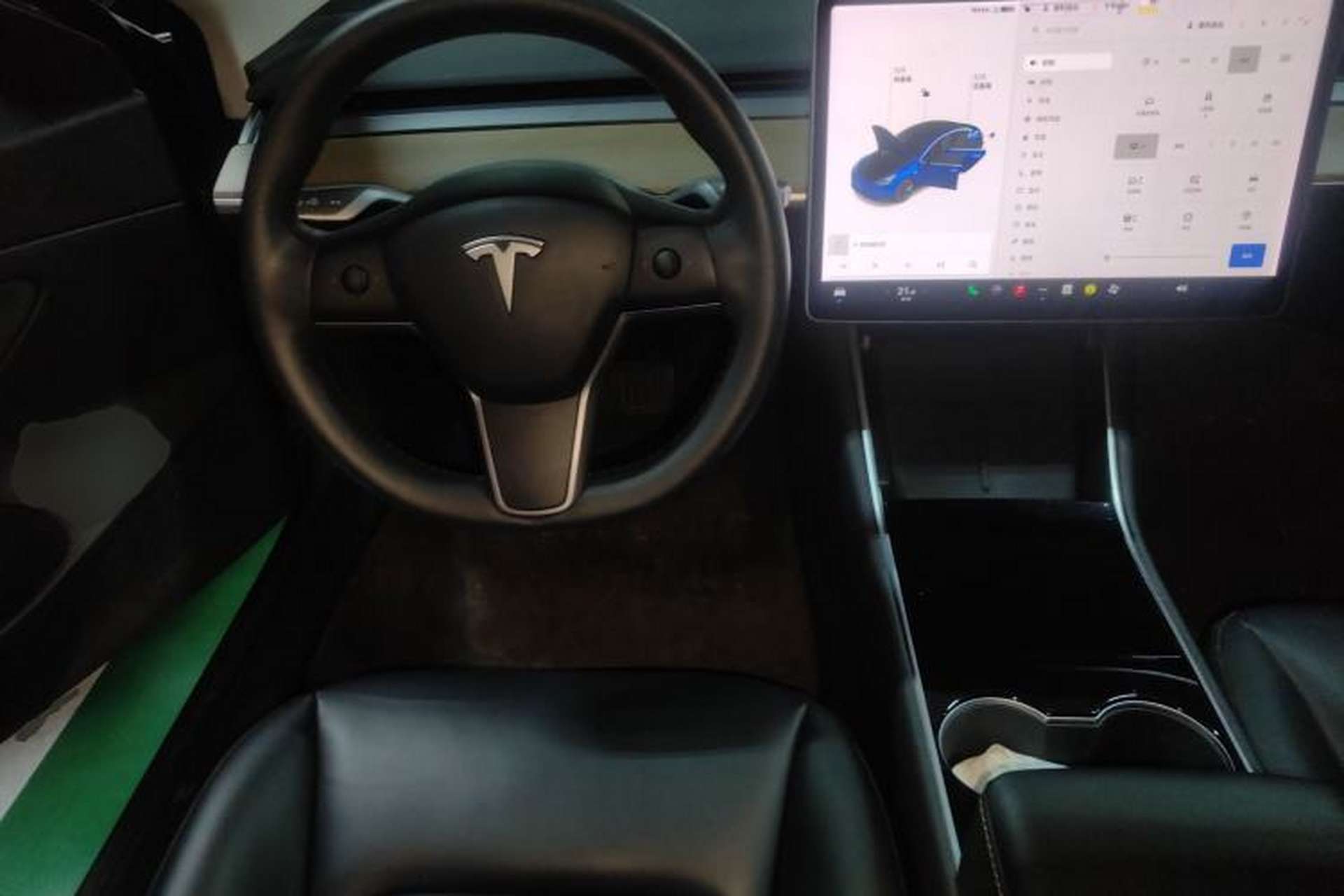 Used Tesla Model 3 2020 Standard Range Rear-Wheel Drive Upgraded Version Center Console
