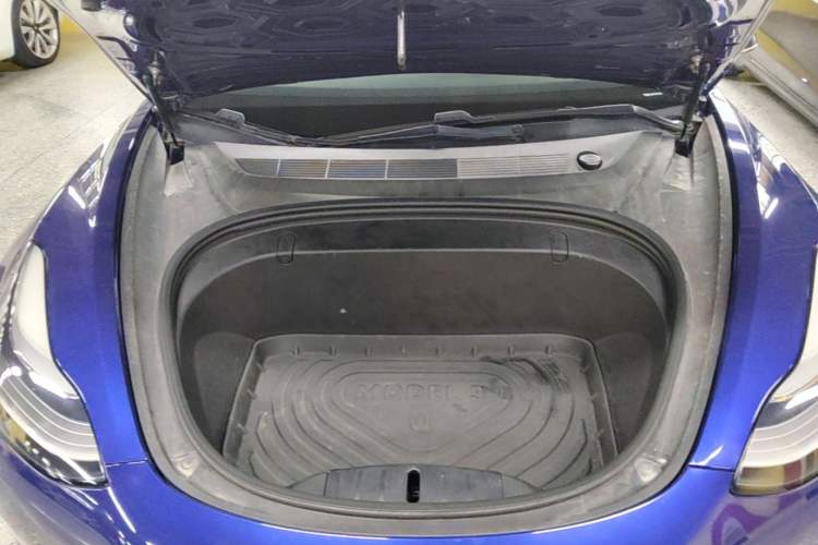 Used Tesla Model 3 2020 Refreshed Version Long-Range Rear-Wheel Drive Engine Bay