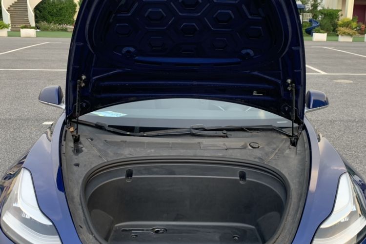 Used Tesla Model 3 2020 Refreshed Version Long-Range Rear-Wheel Drive Engine Bay